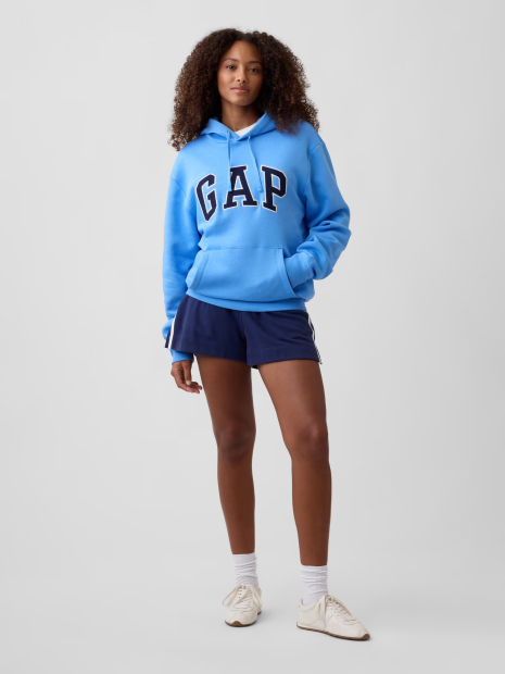 Худи на флисе GAP с логотипом 1162359932 (Голубой XXL)