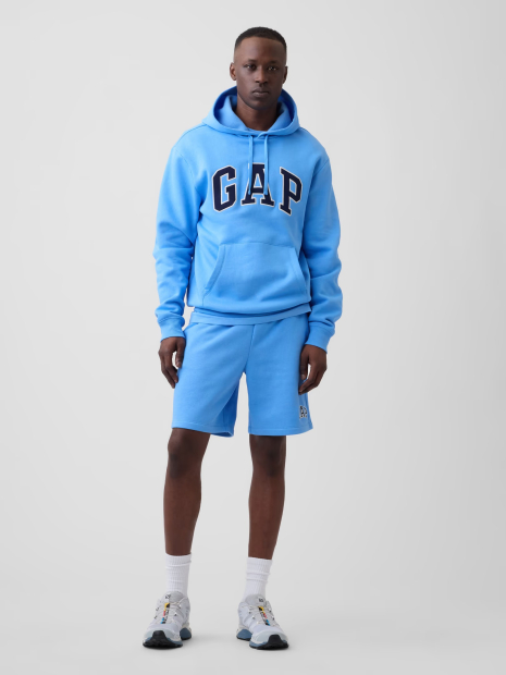 Худи на флисе GAP с логотипом 1162359932 (Голубой XXL)