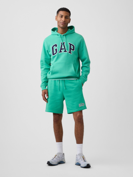Худи на флисе GAP с логотипом 1162445666 (Зеленый S)