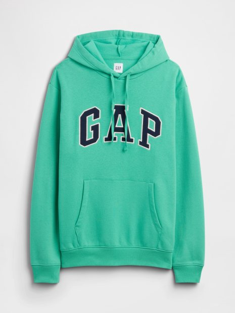 Худи на флисе GAP с логотипом 1162445666 (Зеленый S)