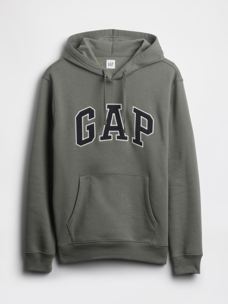 Худи на флисе GAP с логотипом 1162978473 (Зеленый XL)