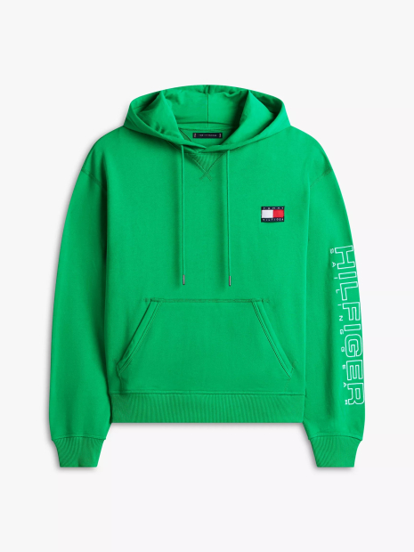 Мужское худи Tommy Hilfiger с логотипом 1163329641 (Зеленый XL)