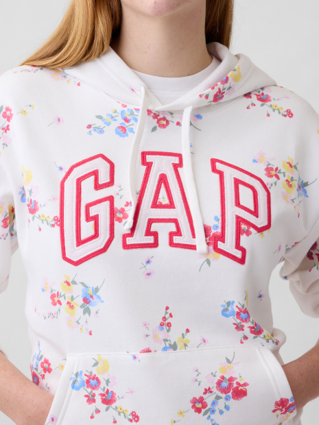 Жіноче худи GAP з принтом 1163401982 (Молочний XS)