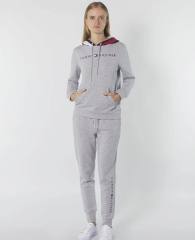 Жіноче худі Tommy Hilfiger на флісі 1159838132 (Сірий L)