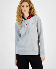 Женское худи Tommy Hilfiger на флисе 1159838132 (Серый L)