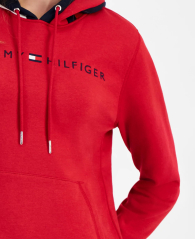 Женское худи Tommy Hilfiger на флисе 1159838144 (Красный XL)