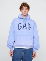 Стильное худи GAP флис 1159838878 (Голубой M)