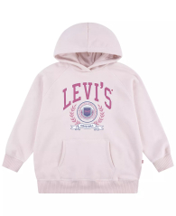 Стильное худи Levi's на флисе 1159840462 (Розовый 140-155)