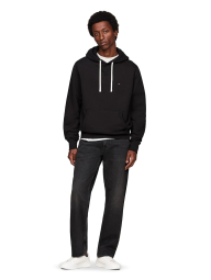 Мужское худи от Tommy Hilfiger на флисе 1159841098 (Черный XXL)