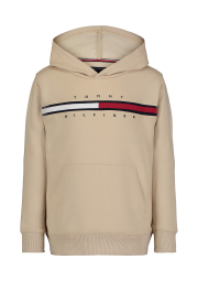 Детское худи на флисе Tommy Hilfiger с логотипом 1159841208 (Бежевый XL)