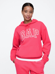 Стильное худи GAP на флисе 1159842328 (Розовый S)