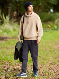 Стильне худи з капюшоном UNIQLO 1159845117 (Бежевий XL)