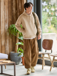 Стильне худи з капюшоном UNIQLO 1159845117 (Бежевий XL)
