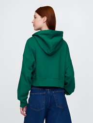 Укороченное худи GAP 1159844896 (Зеленый S)