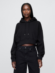 Укороченное худи GAP 1159844926 (Черный XS)