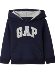 Детская худи на флисе GAP с логотипом 1159844887 (Синий 2)