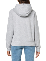 Женское худи на флисе Tommy Hilfiger 1159845913 (Серый M)