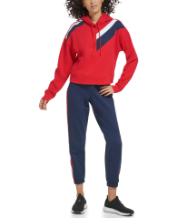 Женское худи на флисе Tommy Hilfiger с капюшоном 1159845924 (Красный XL)