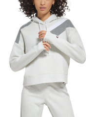 Женское худи на флисе Tommy Hilfiger с капюшоном 1159845929 (Серый XL)