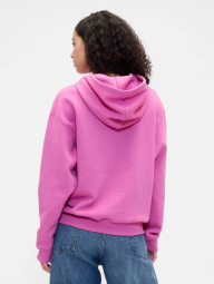 Женское худи на флисе GAP с логотипом 1159846489 (Розовый S)