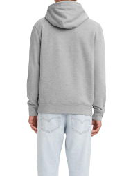 Мужское худи Levi's с логотипом 1159847374 (Серый S)