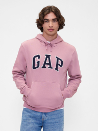 Мужское худи на флисе GAP с логотипом 1159848058 (Сиреневый L)
