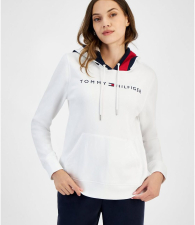 Художнє жіноче з логотипом Tommy Hilfiger на флісі 1159848900 (Білий L)