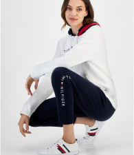 Художнє жіноче з логотипом Tommy Hilfiger на флісі 1159848900 (Білий L)