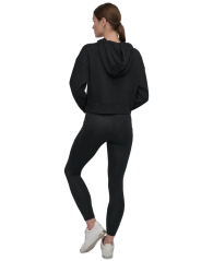 Женское худи DKNY на флисе 1159849037 (Черный S)