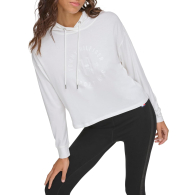 Женское легкое худи Tommy Hilfiger с капюшоном 1159849268 (Молочный XL)