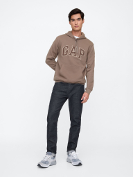 Чоловічий худий GAP фліс 1159850432 (Коричневий S)