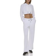 Жіноче укорочене худі DKNY на флісі 1159850500 (Білий XL)