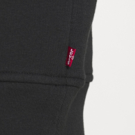 Мужское худи на флисе Levi's с логотипом 1159853287 (Черный S)