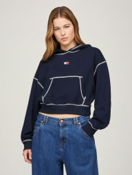 Укороченное худи Tommy Hilfiger 1159853409 (Синий XL)