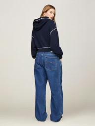 Укороченное худи Tommy Hilfiger 1159853409 (Синий XL)