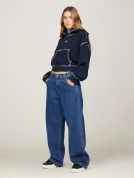 Укороченное худи Tommy Hilfiger 1159853409 (Синий XL)