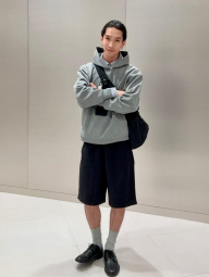 Худі оверсайз UNIQLO 1159856207 (Сірий XXL)