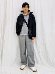 Худі оверсайз UNIQLO 1159856207 (Сірий XXL)