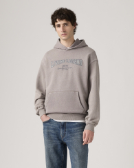 Чоловічий худий Levi's з принтом 1159857390 (Сірий S)