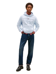 Чоловічий худий Tommy Hilfiger на флісі 1159859430 (Блакитний XL)