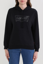 Женское худи Levi's 1159859835 (Черный 1X)