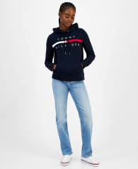 Женское худи Tommy Hilfiger на флисе 1159861248 (Синий XL)