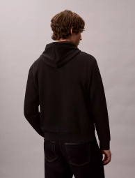 Мужское худи на флисе Calvin Klein с логотипом 1159862985 (Черный L)