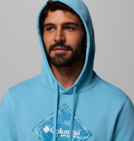 Мужское худи на флисе Columbia с логотипом 1159863911 (Голубой XL)