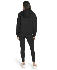 Женское худи на флисе Calvin Klein с капюшоном 1159864588 (Черный L)