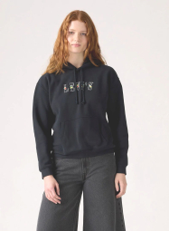 Женское худи Levi's на флисе 1159893709 (Серый XXL)