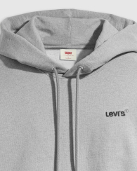 Чоловічий худі Levi's на флісі 1159965704 (Сірий L)