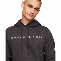 Чоловічий худі Tommy Hilfiger на флісі 1160590549 (Сірий XXL)