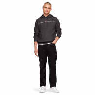 Чоловічий худі Tommy Hilfiger на флісі 1160590549 (Сірий XXL)