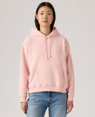 Жіноче худі Levi's на флісі 1160693424 (Рожевий L)